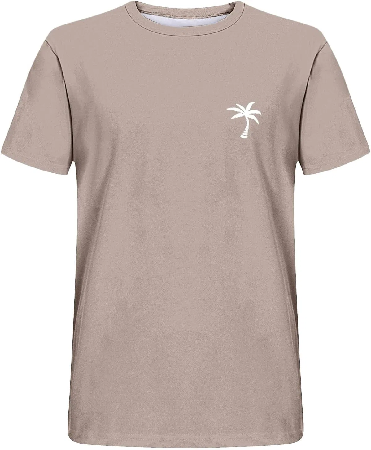 Мужская футболка для бега с коротким рукавом, Rose Gold — фото 4