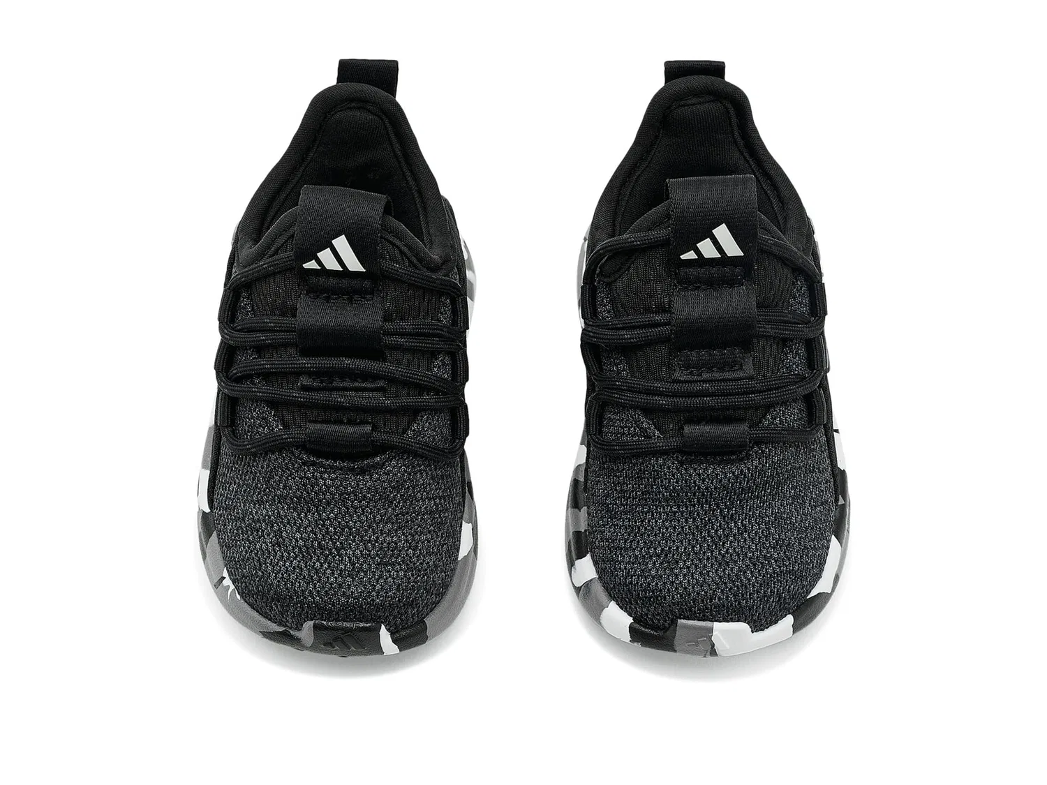 Кроссовки Lite Racer Adapt 8.0 (для младенцев и малышей) Adidas Kids, Black/Grey/Carbon — фото 3