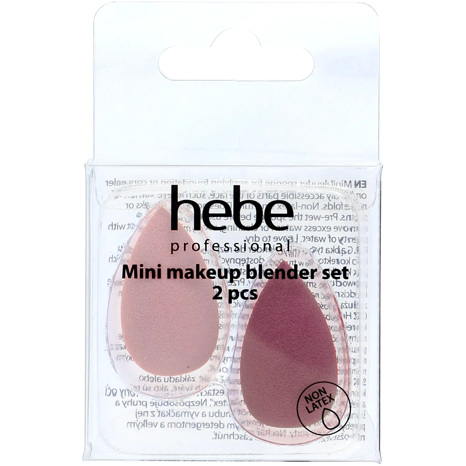 

Hebe Professional Спонж для макияжа 3D, 2 шт/1 упаковка
