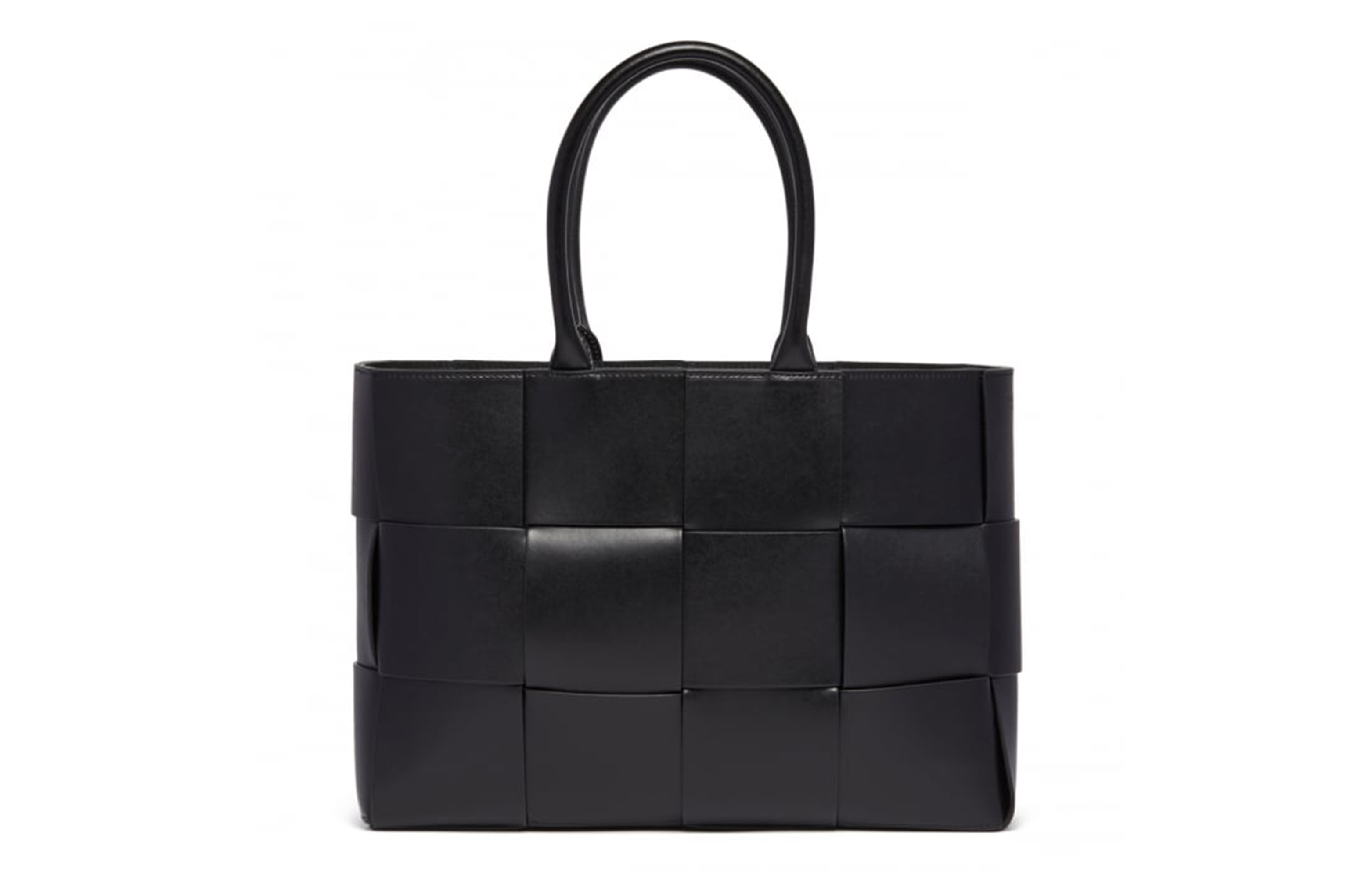 Bottega Veneta Кожаная сумка через плечо medium мужская black — фото 4
