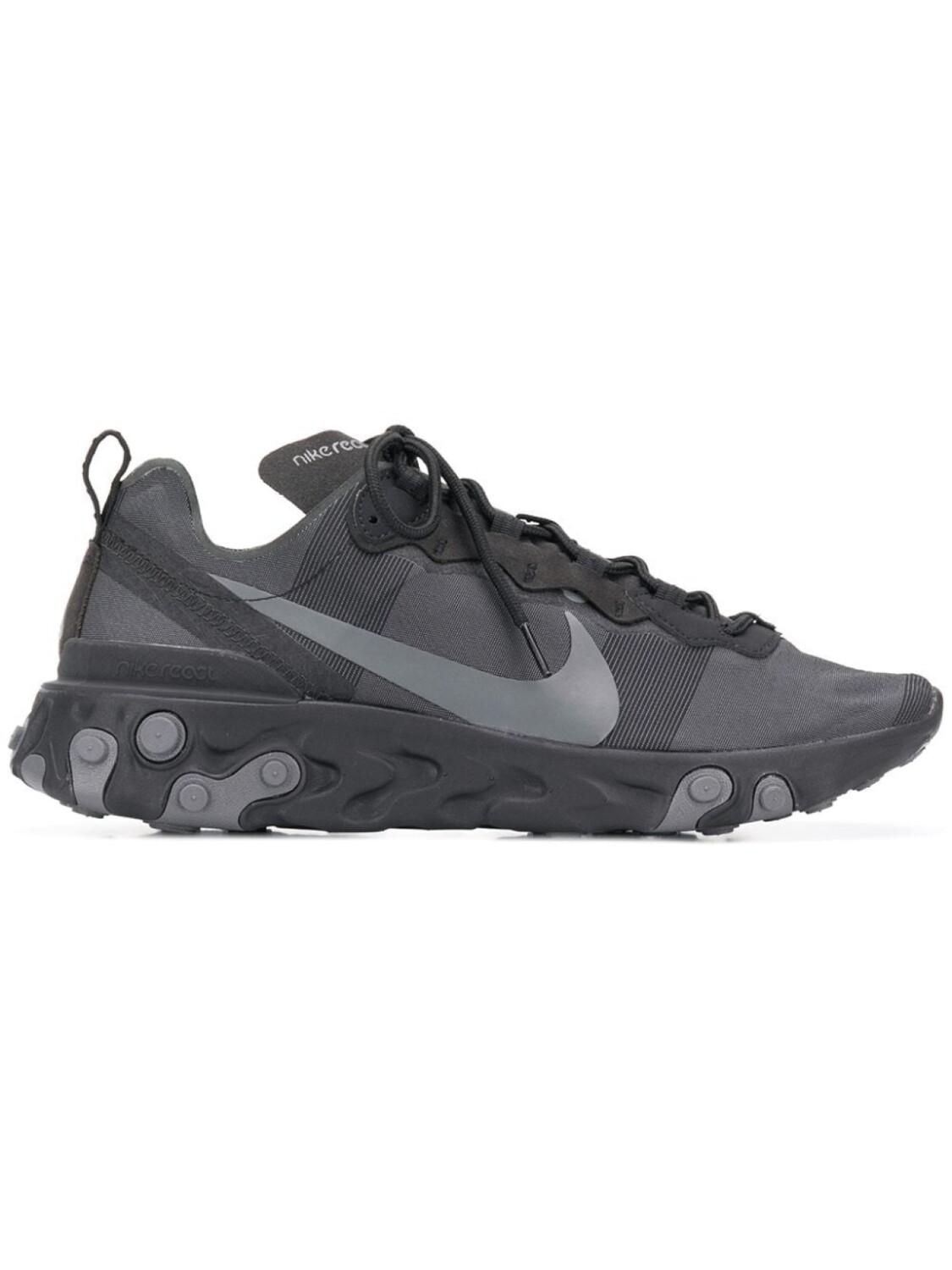 

Кроссовки Nike React Element 55, черный