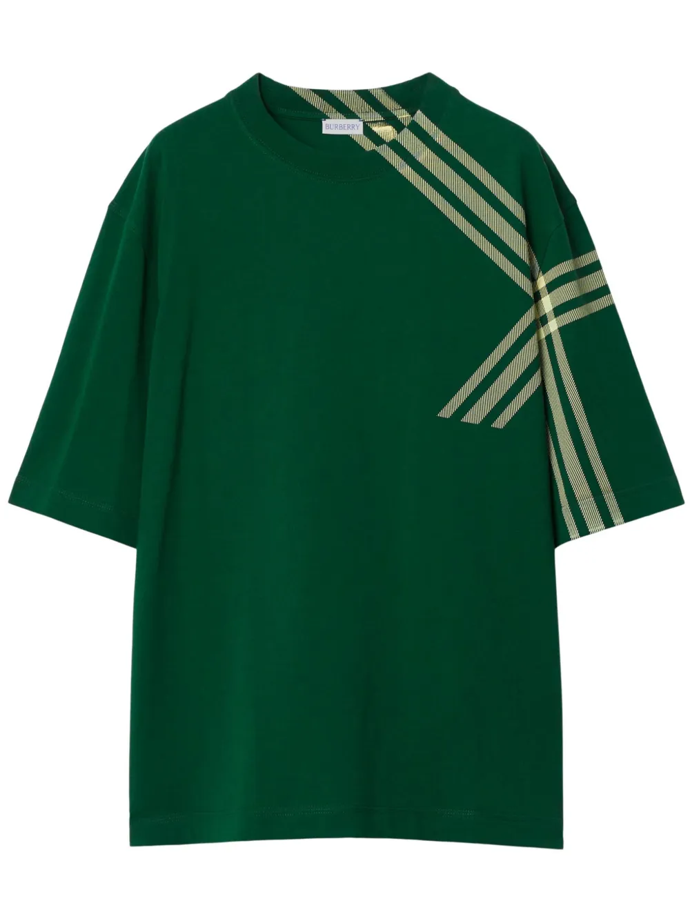 

Футболка в клетку BURBERRY, зеленый
