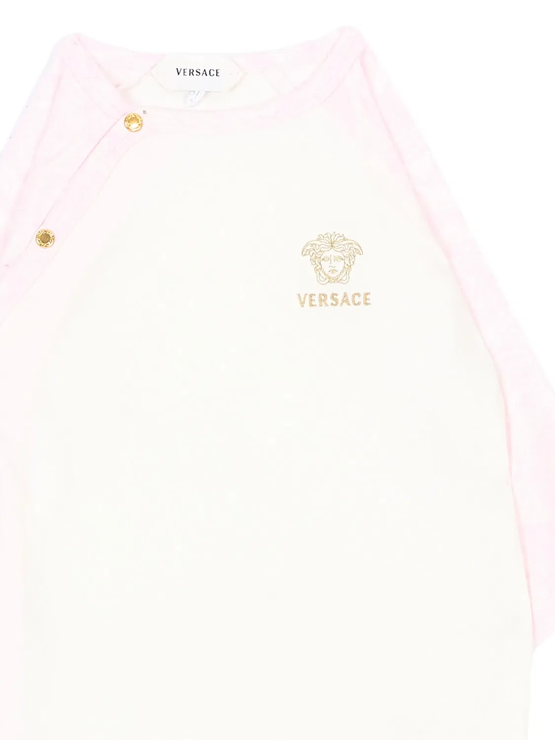 Versace Пижама с логотипом, нейтральные — фото 2