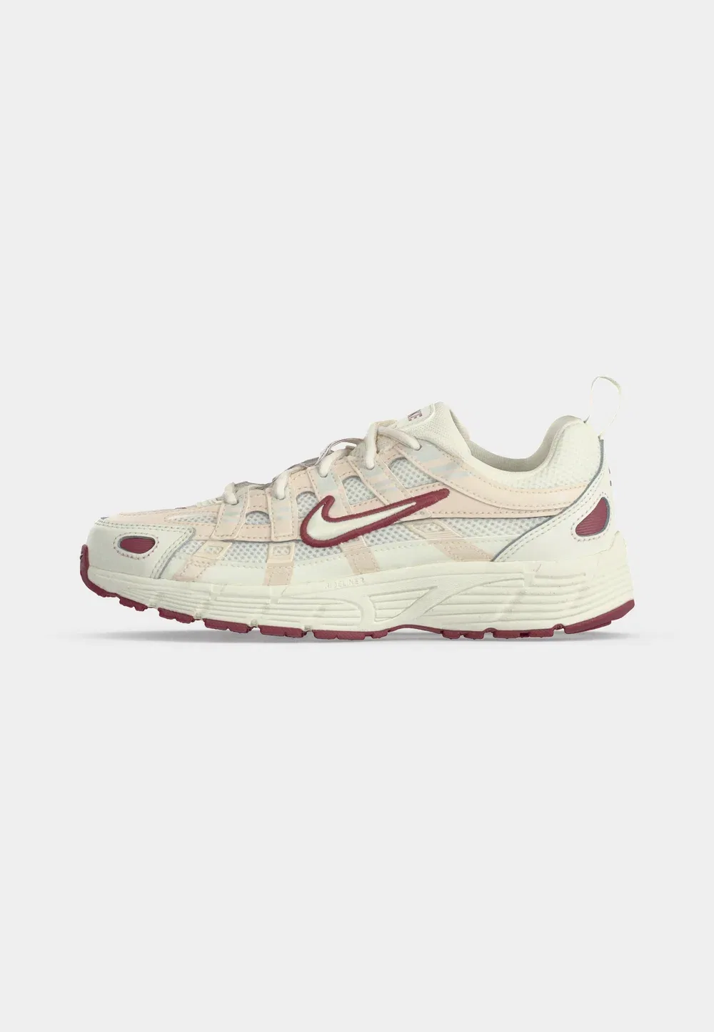 Кроссовки унисекс P 6000 со шнуровкой Nike Sportswear, Sail/Chalk/Pink Smoke — фото 2