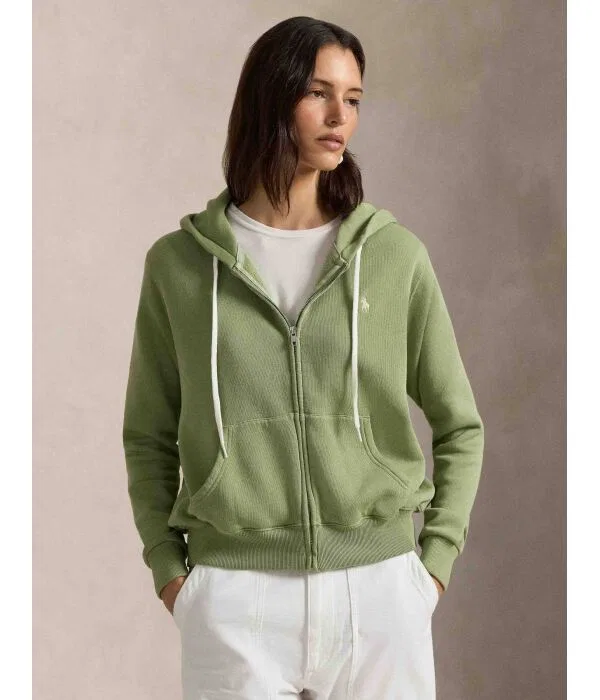 Женское худи Polo Ralph Lauren, зеленый