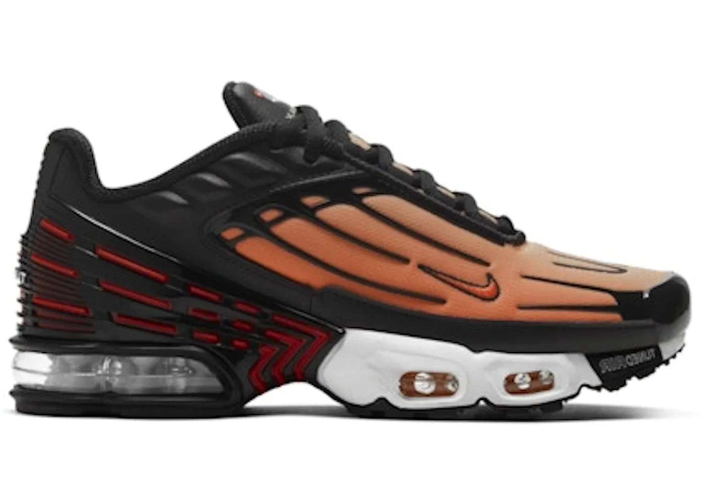 Детские кроссовки Lifestyle Nike Air Max Plus 3, Black/Bright Ceramic/Resin/Pimento