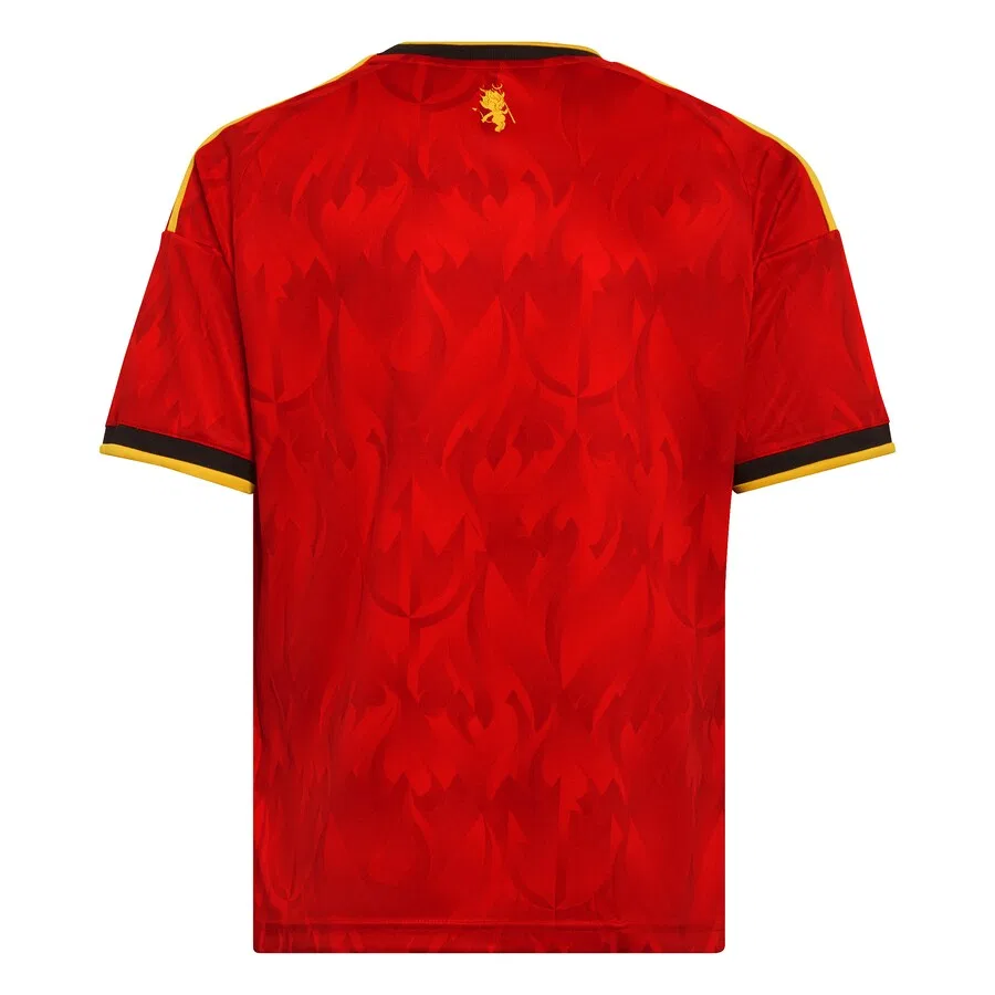 Детская футболка ADIDAS PERFORMANCE Performance Shirt 'Belgium 26 Home Kids' красного цвета — фото 2