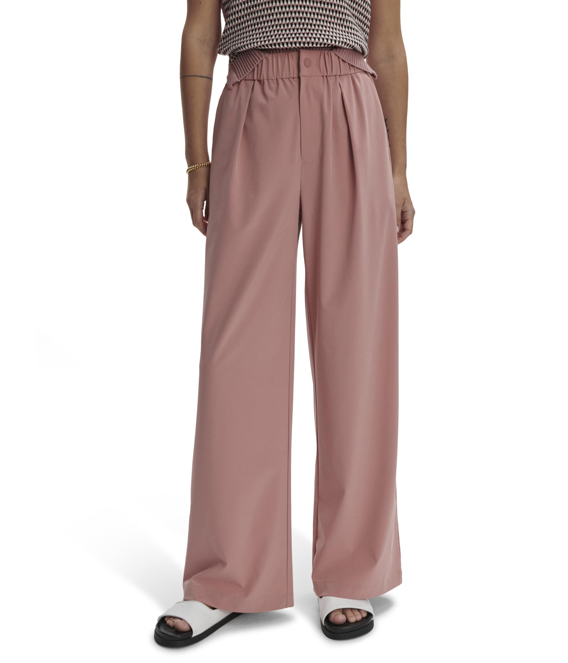 

Брюки Varley Kayson Wide Leg, цвет Ash Rose