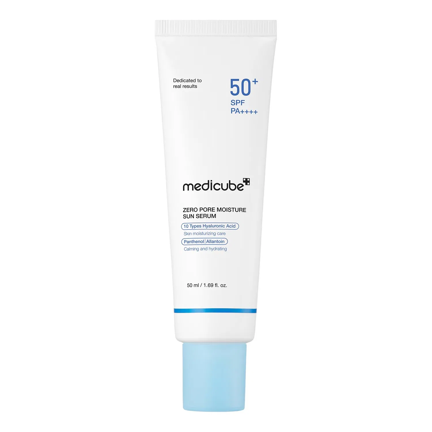 Солнцезащитный увлажняющий флюид для лица LSF 50+ 50 мл MEDICUBE, Zero Pore Moisture Sun Serum