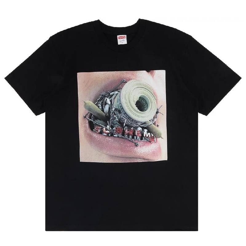 

Футболка Supreme Braces Tee, черный
