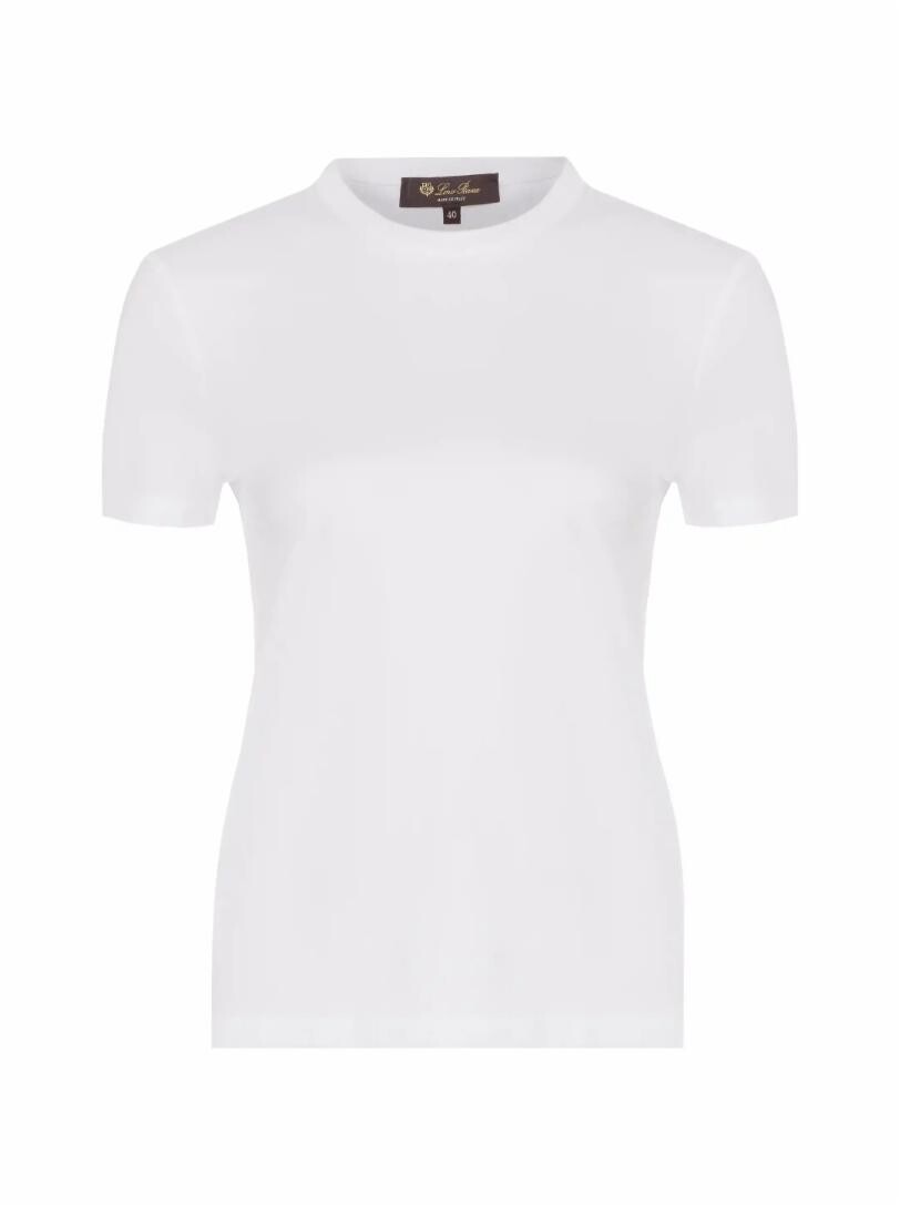 

Хлопковая футболка Loro Piana, Серый, Хлопковая футболка Loro Piana