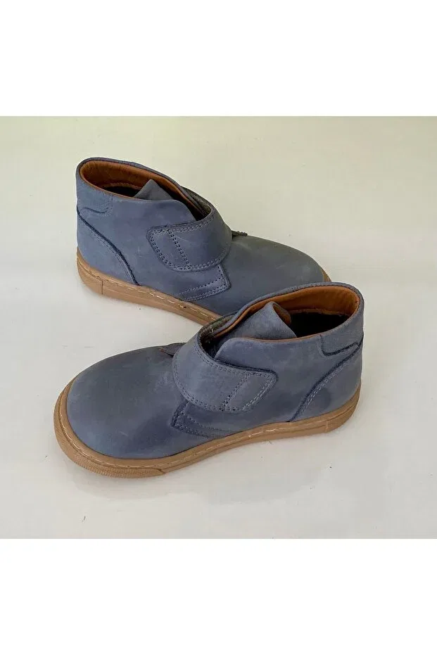 Детские ботинки для мальчиков с ортопедической стелькой Mini Angel, Jeans Blue — фото 2