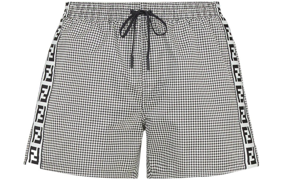 

FW22 Повседневные шорты мужские серые FENDI