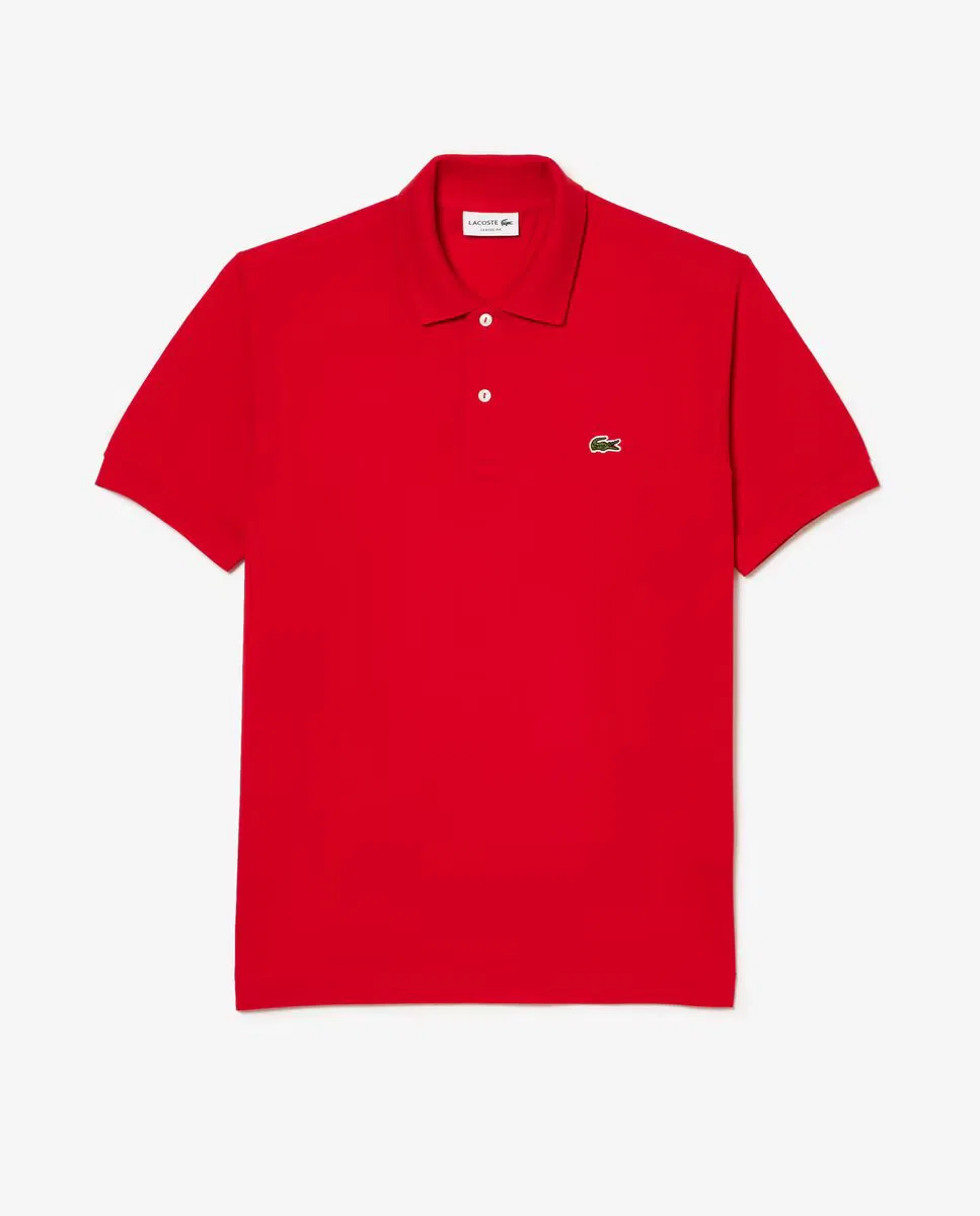 Рубашка с коротким рукавом, Polo Original Corte Clásico, Lacoste, красный — фото 4