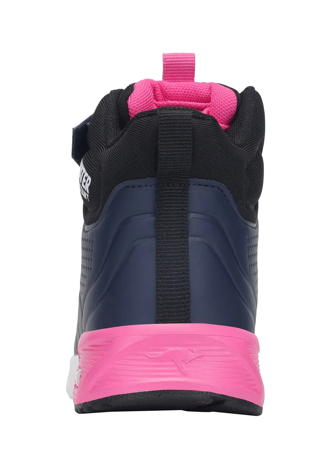 Kx-Molbo mid ev унисекс - высокие кроссовки Kangaroos, Dk Navy Daisy Pink — фото 4