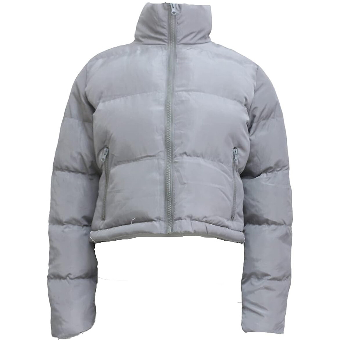 

Пуховик Hujoin Cropped Fashion, серый