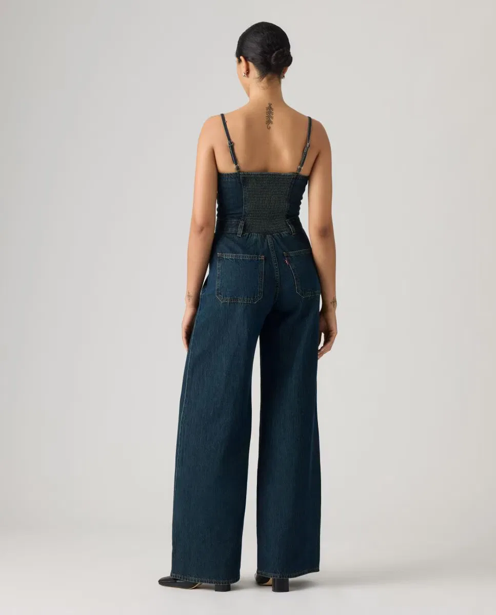 Женский комбинезон длинный, Vaquero Tirantes, Levi's, синий — фото 2
