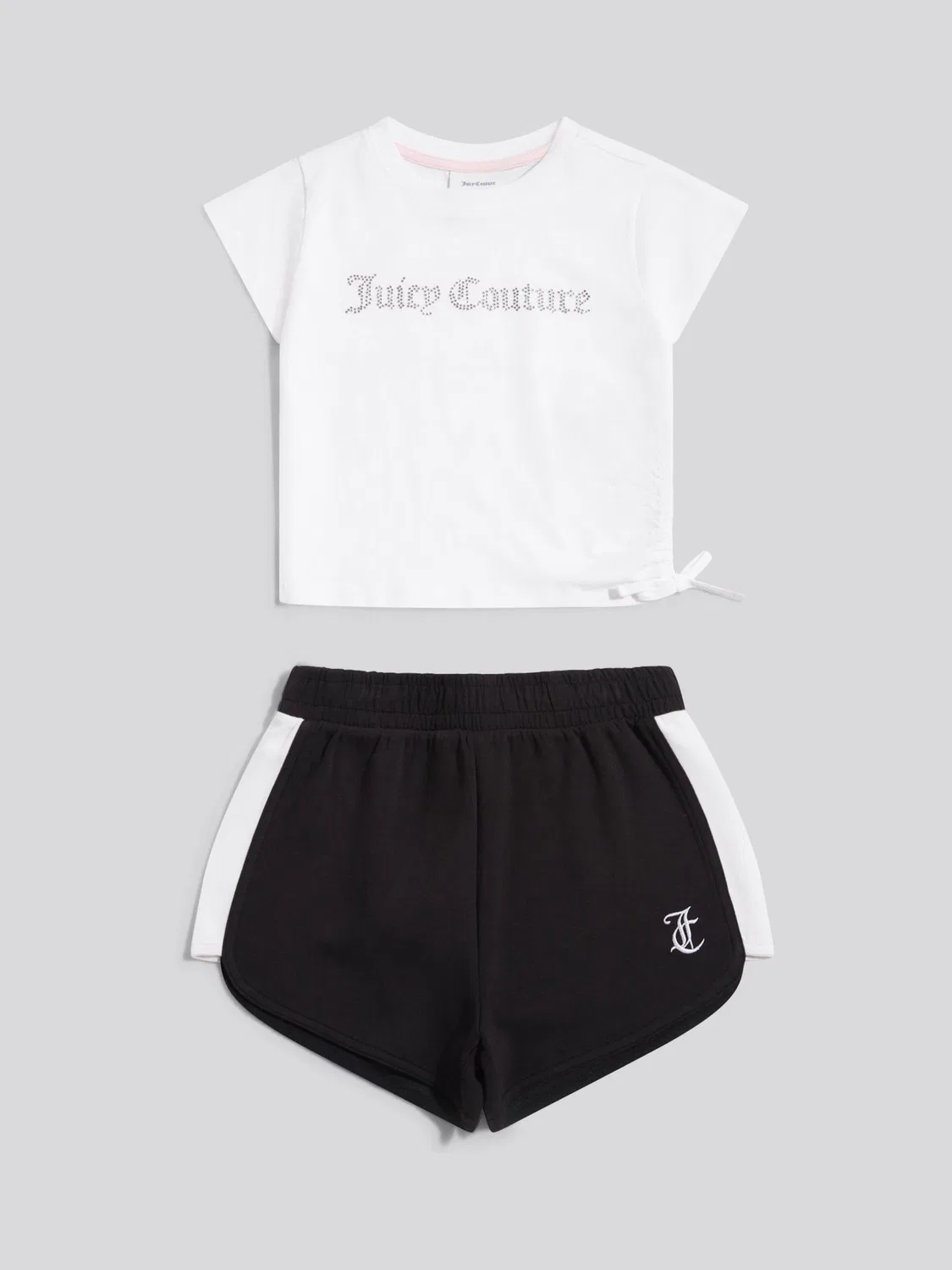 Комплект из футболки и шорт Juicy Couture, черный