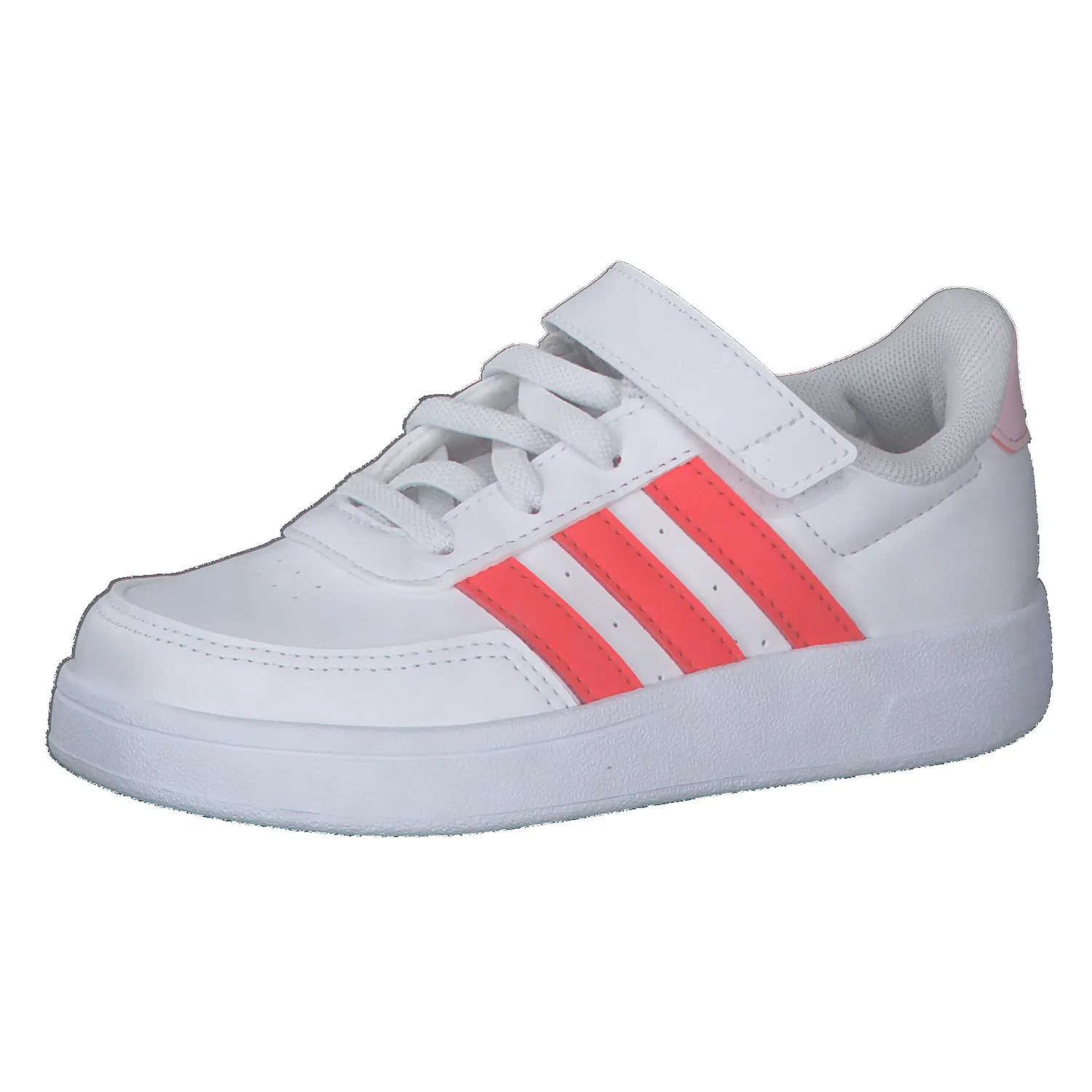 Детские кроссовки для мальчиков с ремешком на липучке Breaknet 2.0 EL K Adidas, Weiss Rot
