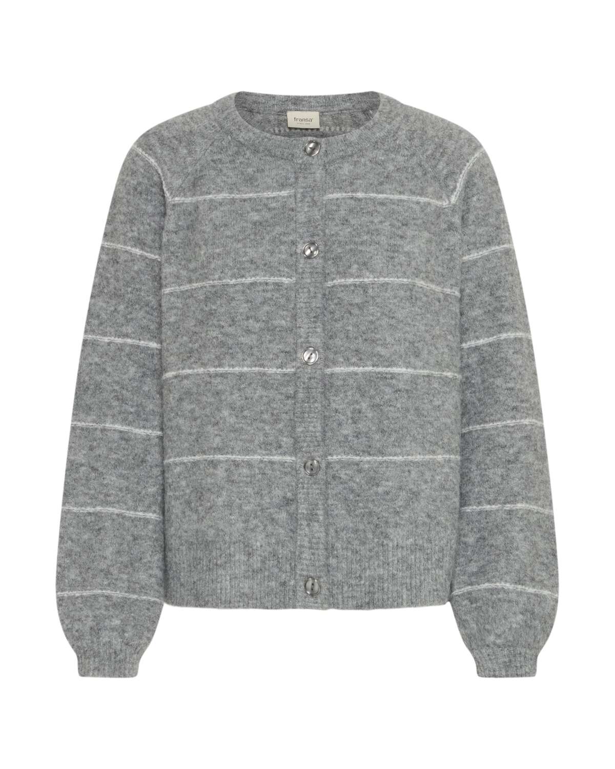 

Fransa Вязаный кардиган 'FRKENDRA CAR 1' в крапчатом сером цвете