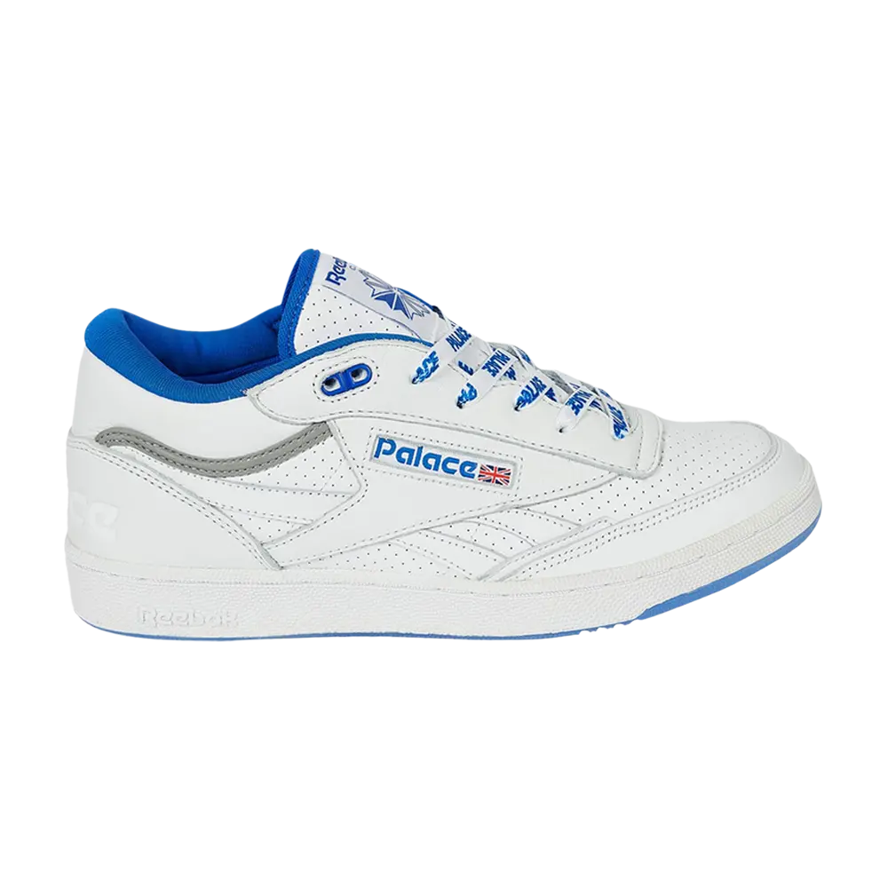 Кроссовки Palace x Club C Mid 2 Reebok, белый