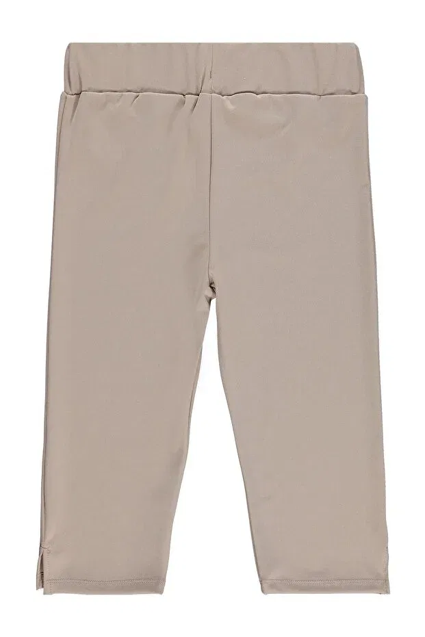 Детские леггинсы для девочек хлопковые Civil Girls, Light Mink — фото 2