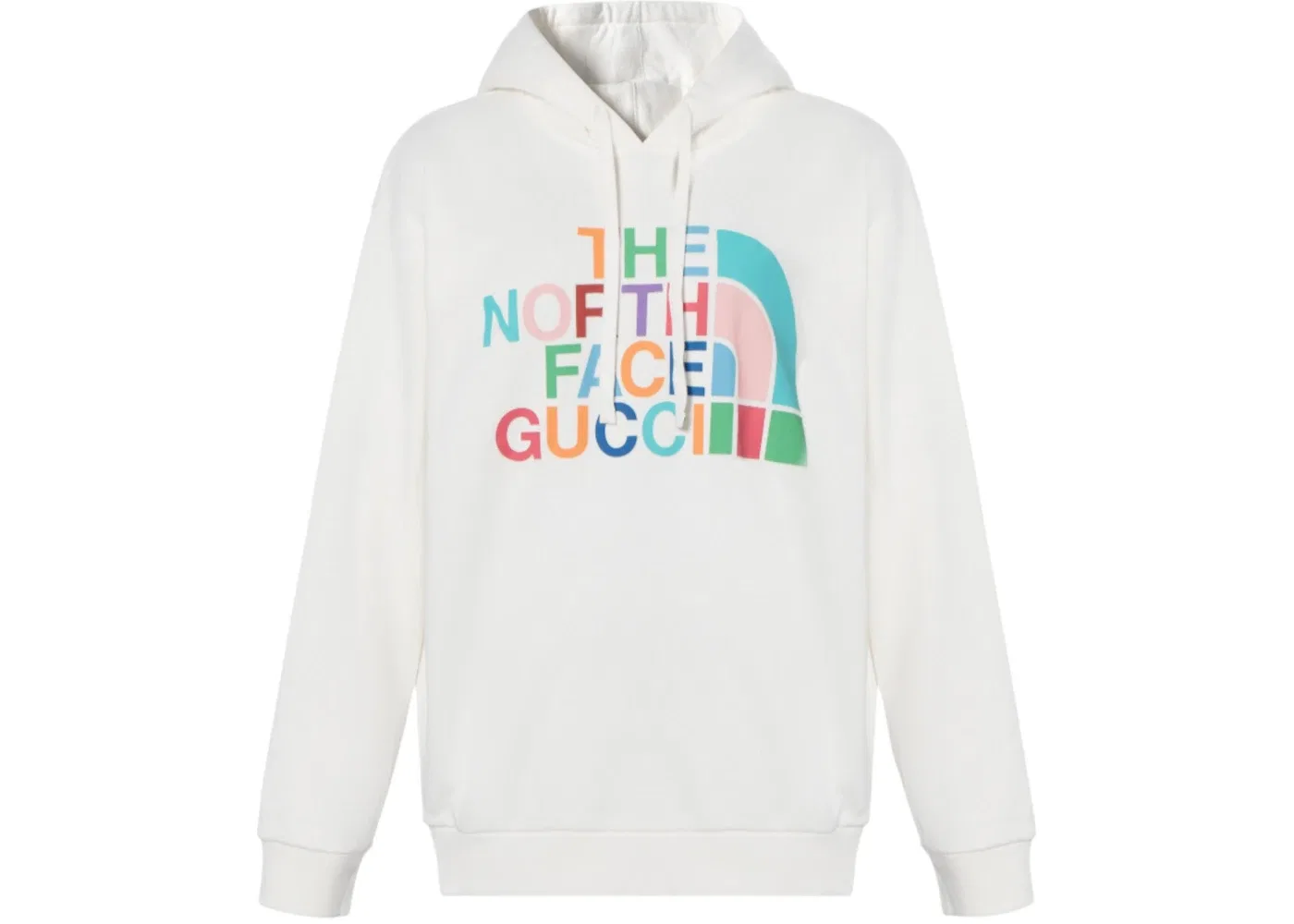 Мужской свитшот из хлопка Sweatshirt Gucci, Off White/Multicolor
