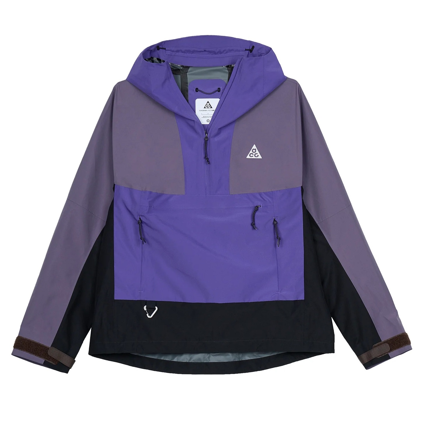 

Анорак Nike ACG Storm-FIT ADV Cascade Rain, фиолетовый/черный