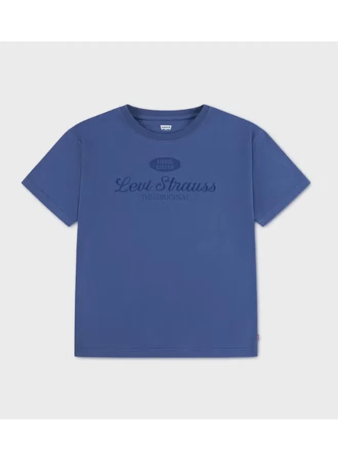 Футболка с принтом The Original Tee Levi'S, синий