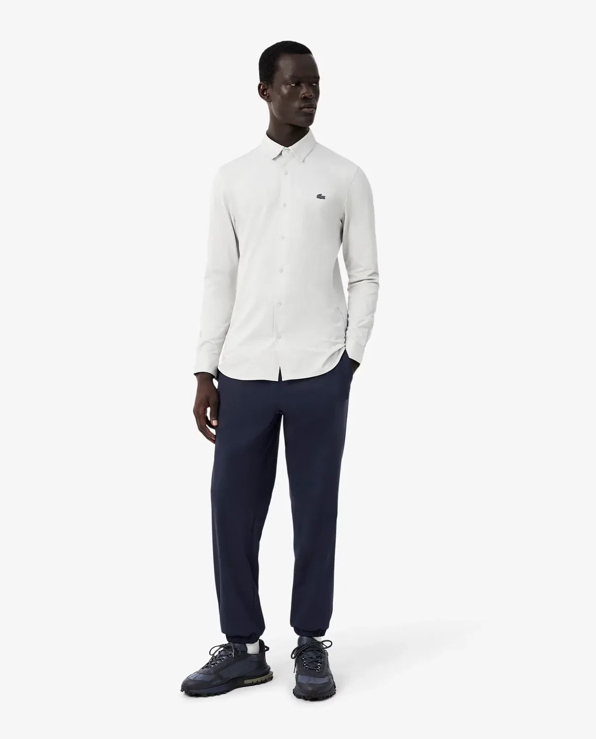 Спортивные брюки Lacoste мужские, из полиамида, Azul Marino