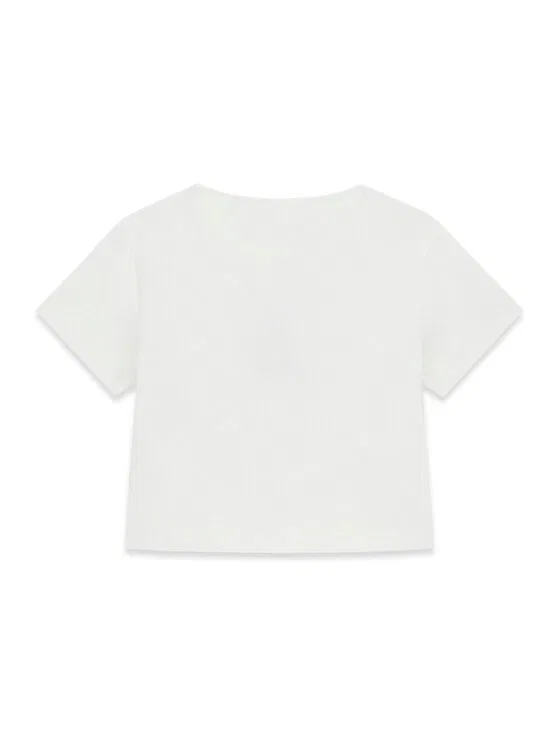 Футболка relaxed fit Guess, белый — фото 2