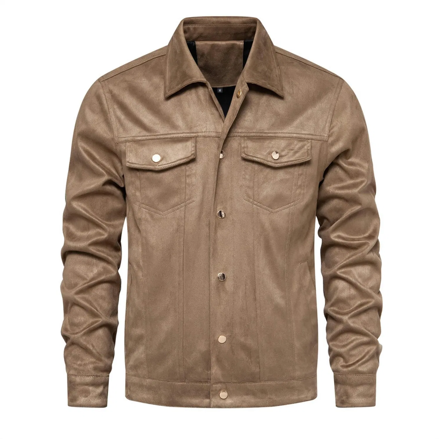 Мужская осенняя куртка с воротником Khaki, XXL, Cachi