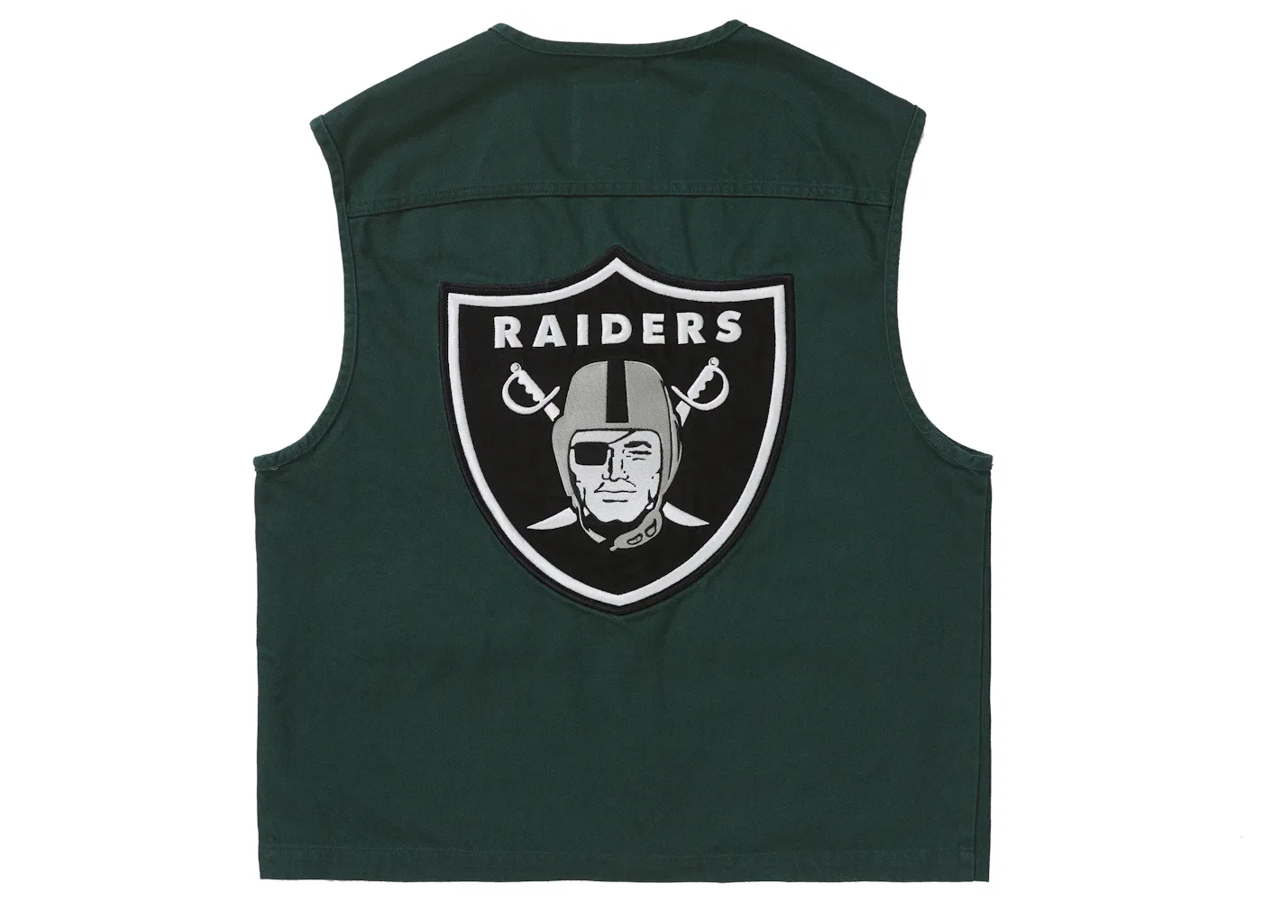 Мужской джинсовый жилет Vest Supreme, Dark Green — фото 2