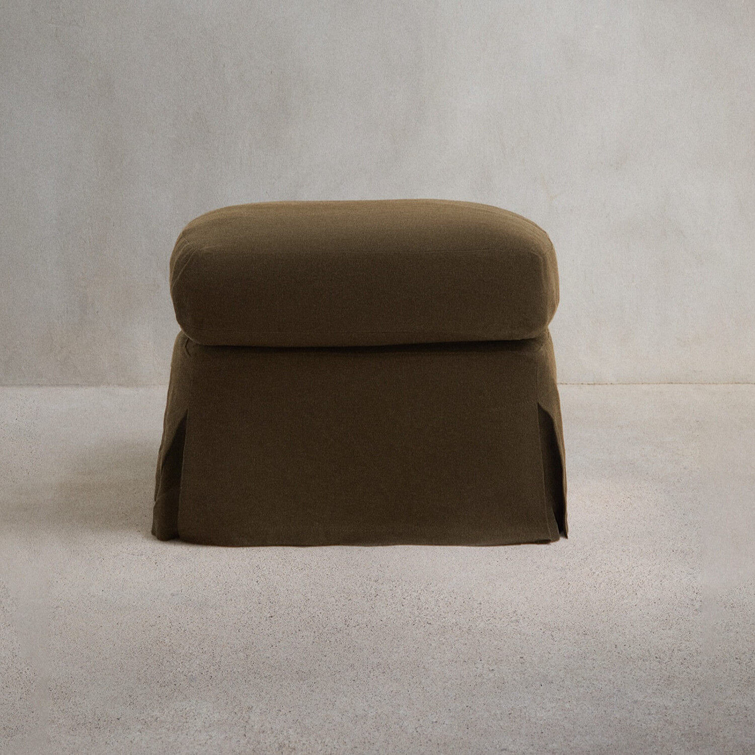 

Чехол для подставки для ног Zara Home by Vincent Van Duysen Linen 01, хаки