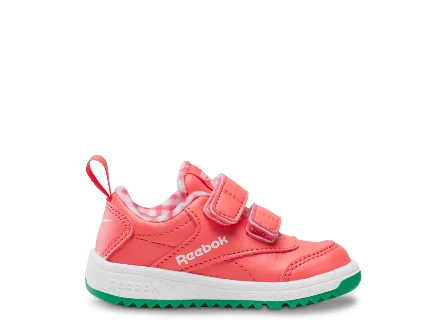 Кроссовки детские Weebok Clasp Low 2 Reebok, кораллово-белый