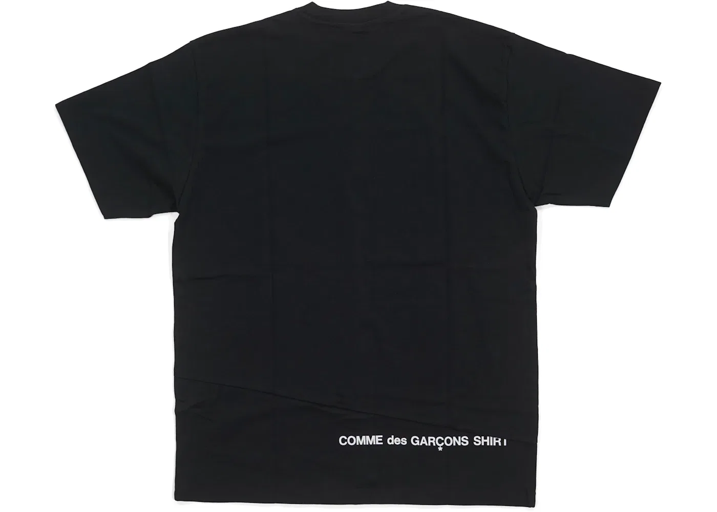 Мужская футболка с принтом Split Box Logo Supreme Tee, Black — фото 2