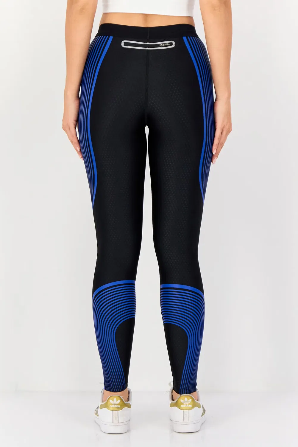 Леггинсы спортивные с технологией Dri-Fit Nike, черный — фото 2