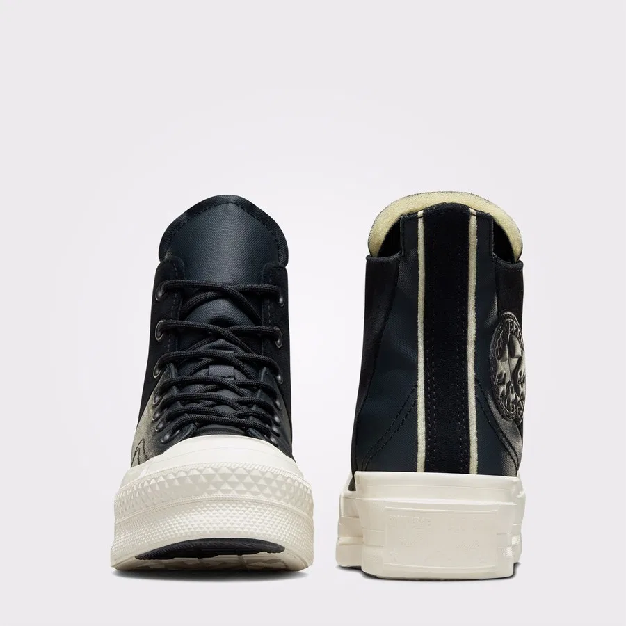Кроссовки повседневные с принтом Chuck 70 Plus Mixed Material Converse, Черный — фото 3