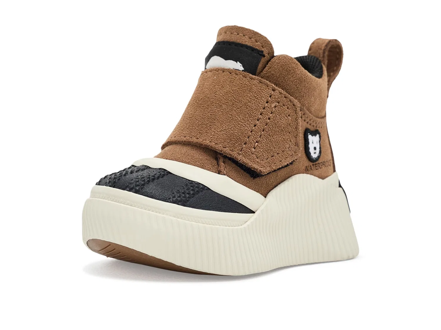 Водонепроницаемые ботинки Out N About IV Strap Waterproof (для малышей) Sorel Kids, Taffy/Light Bisque — фото 2