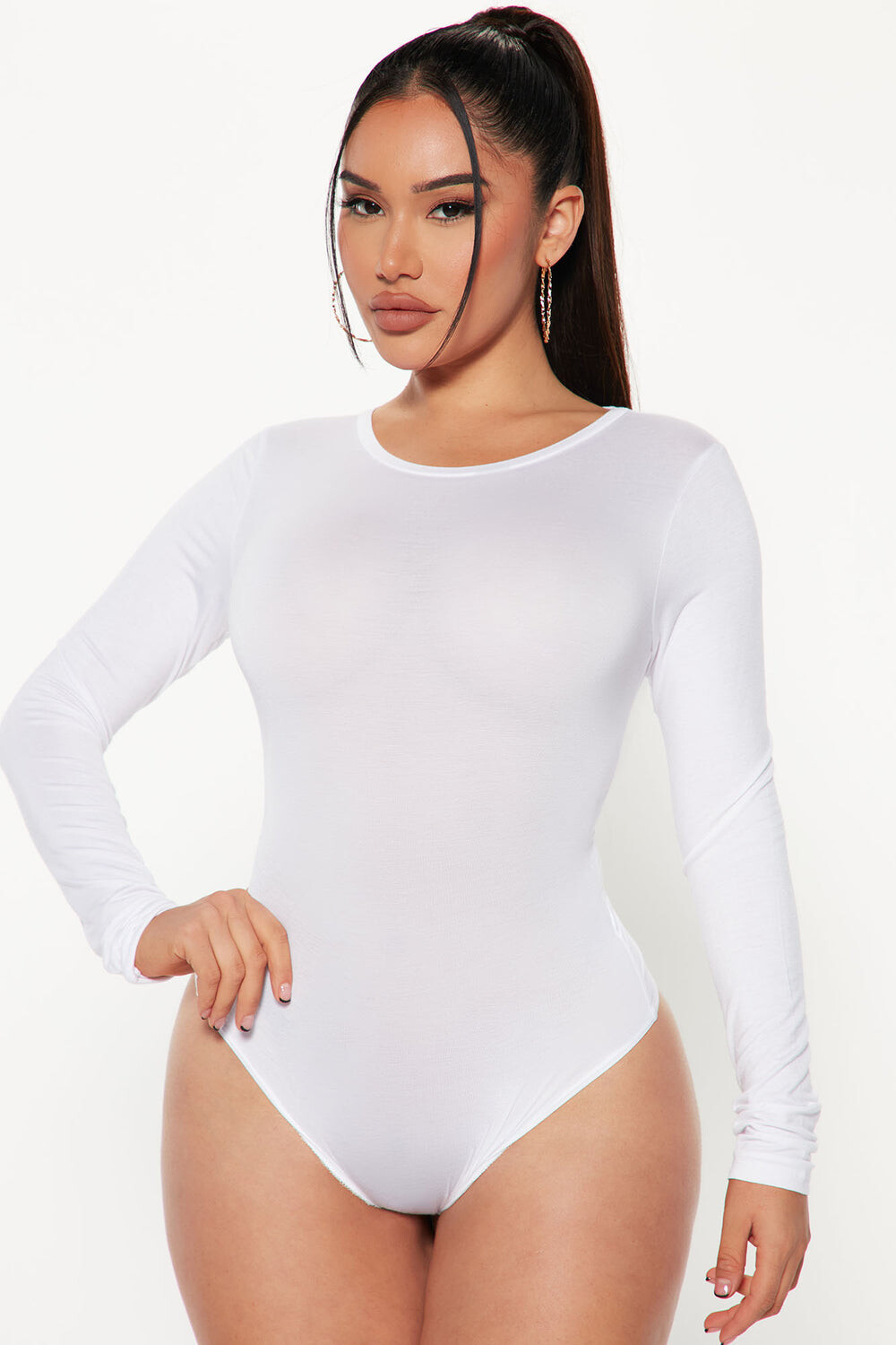 

Боди Fashion Nova T10034BDS, белый