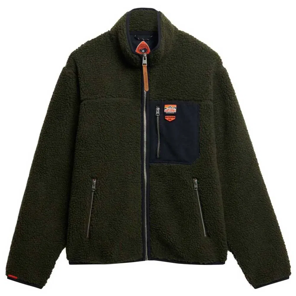 Куртка Vintage Retro Superdry, зеленый — фото 3