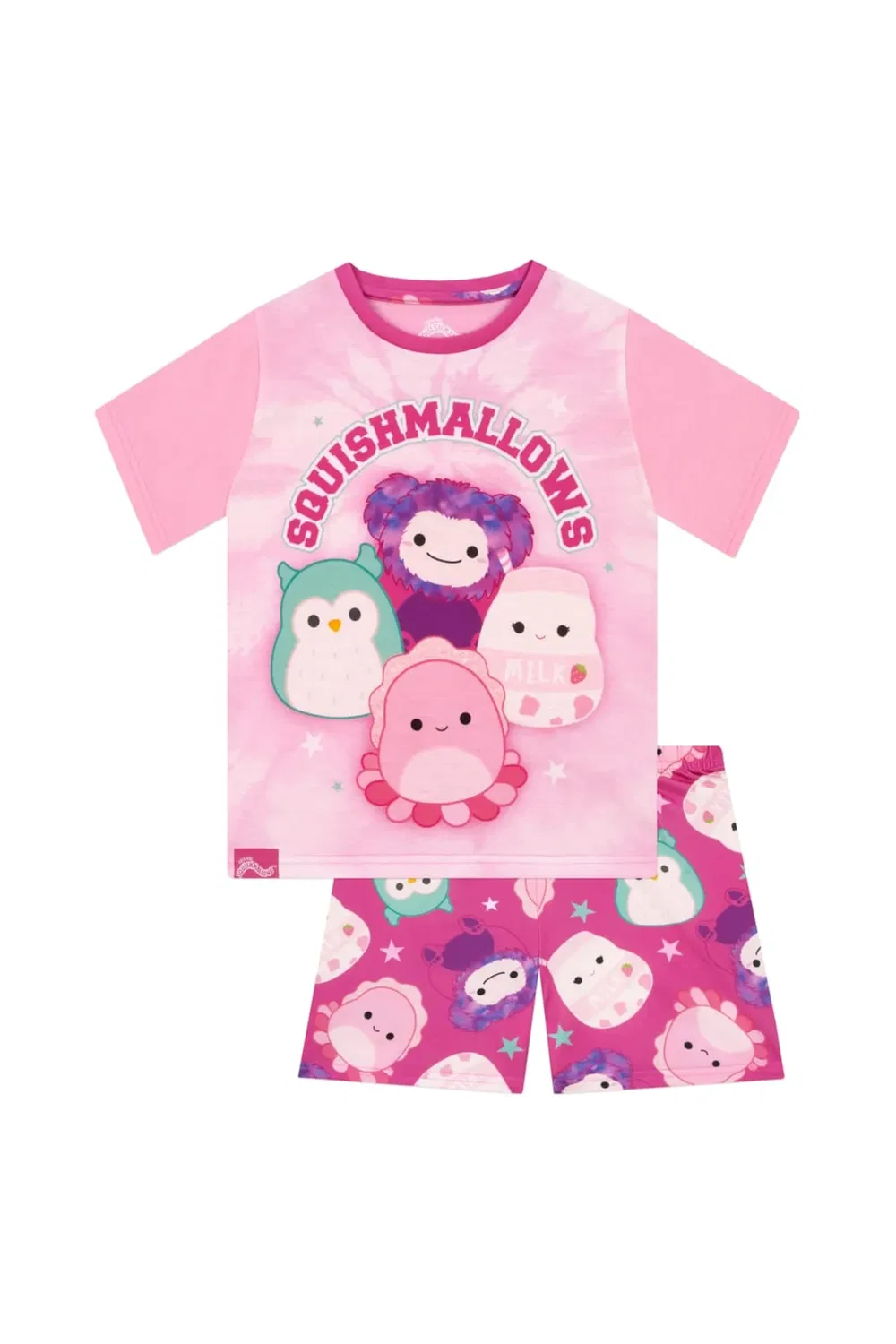 Детский комплект пижамы Squishmallows, Pink