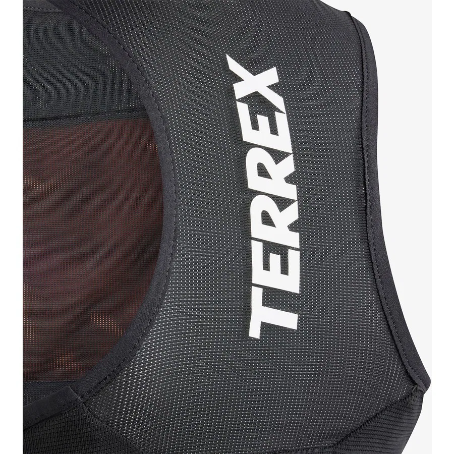 Беговой жилет adidas Terrex Trail Running Techrock 2.5L Unisex, Черный — фото 4