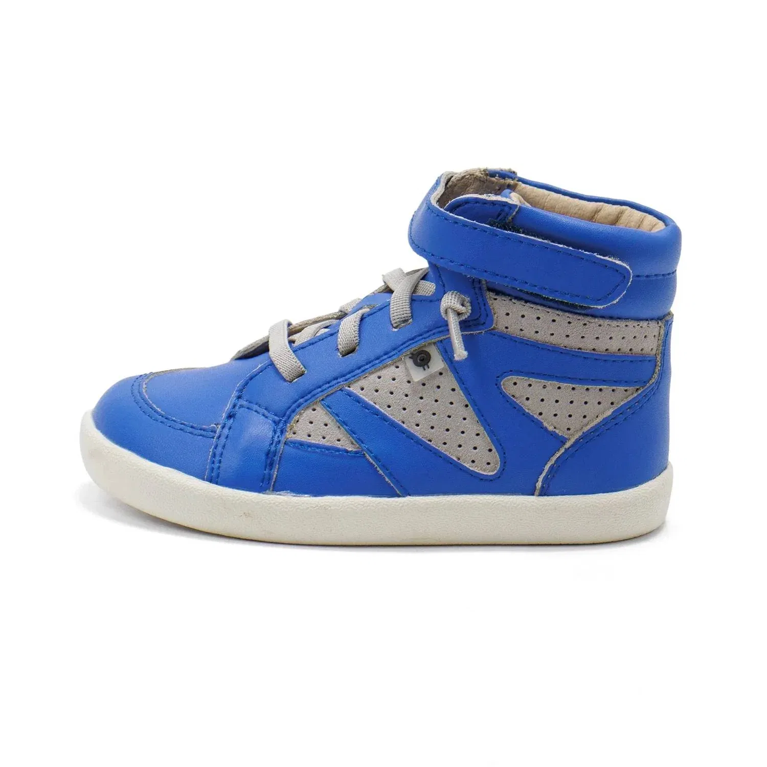 Детские кроссовки с эластичными шнурками New Leader Old Soles, Neon Blue — фото 2