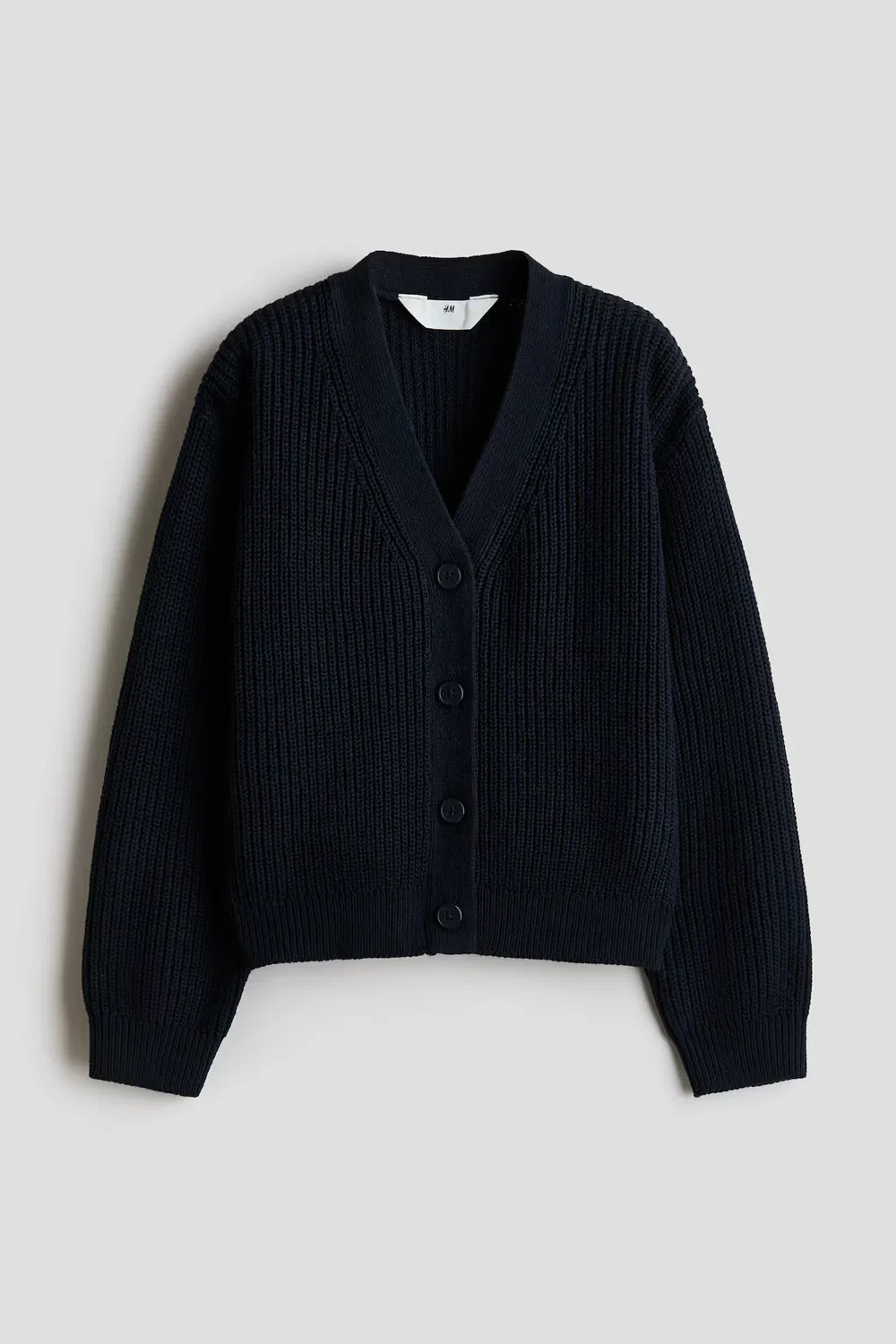 Кардиган в рубчик H&M, Marineblau