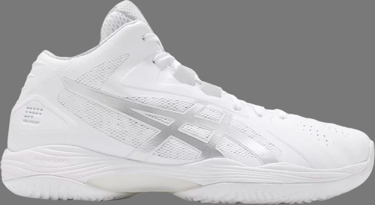 Кроссовки gelhoop v13 2e wide 'white silver' Asics, белый - фото