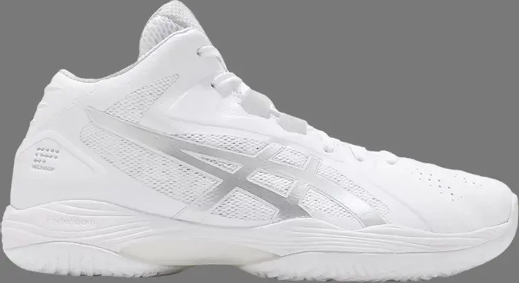 

Кроссовки gelhoop v13 2e wide 'white silver' Asics, белый