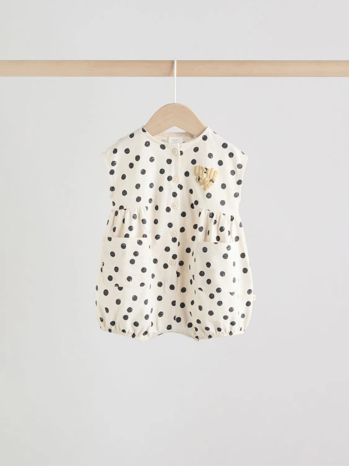 Комбинезон для новорожденных, 3 шт., Yellow Floral Next, желтый — фото 4