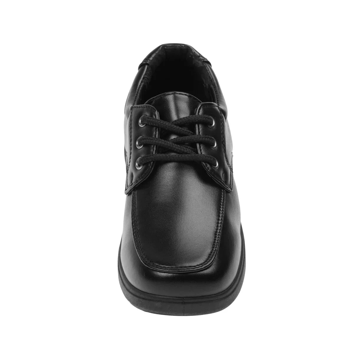 Детские школьные туфли для мальчиков на липучке Josmo Shoes, Black — фото 4