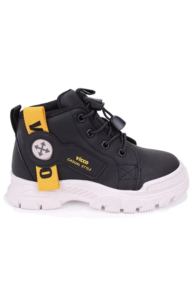 Детские ботинки для девочек ортопедические Marcus 946b24k407 Vicco, Black — фото 2